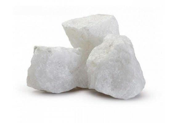 Камни белый кварцит колотый 20 кг для бани и сауны - фото 2 - id-p220765689