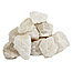 Камни белый кварцит колотый 20 кг для бани и сауны, фото 3