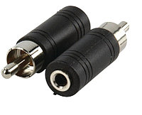 Переходник RCA - mini jack 3.5 мм stereo