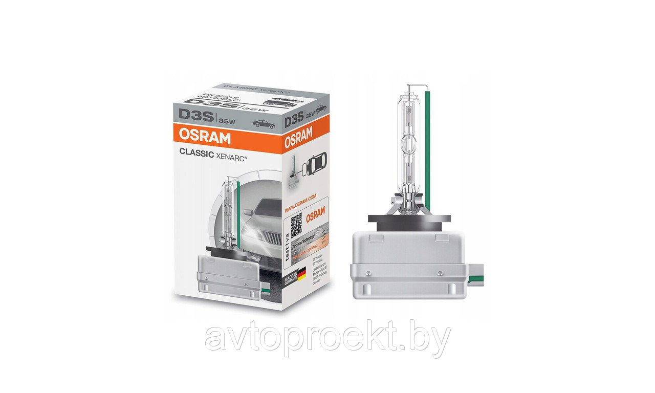 Оригинальная Ксеноновая Лампа D3S Osram Xenarc Classic 66340CLC