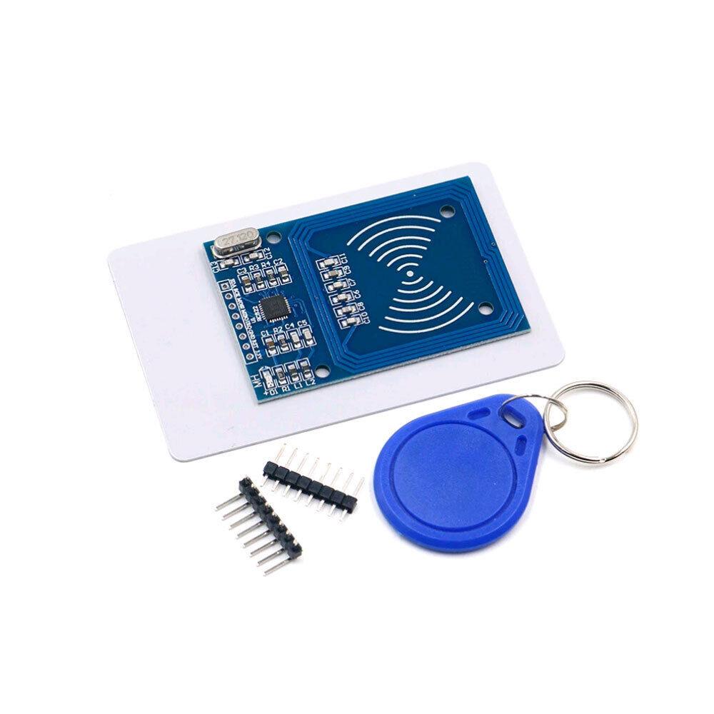 RFID ридер RFID-RC522 + карта и брелок - фото 2 - id-p220766179