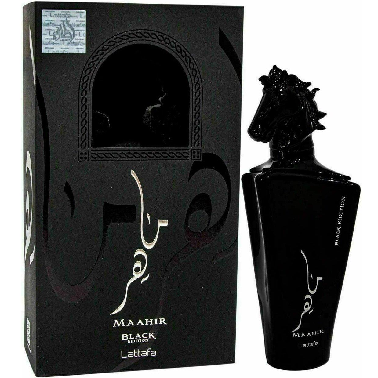 Распив 10 мл! Maahir Black Edition Lattafa Perfumes - фото 1 - id-p220766561