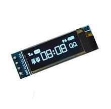 OLED дисплей 0.91 128x32, I2C синий