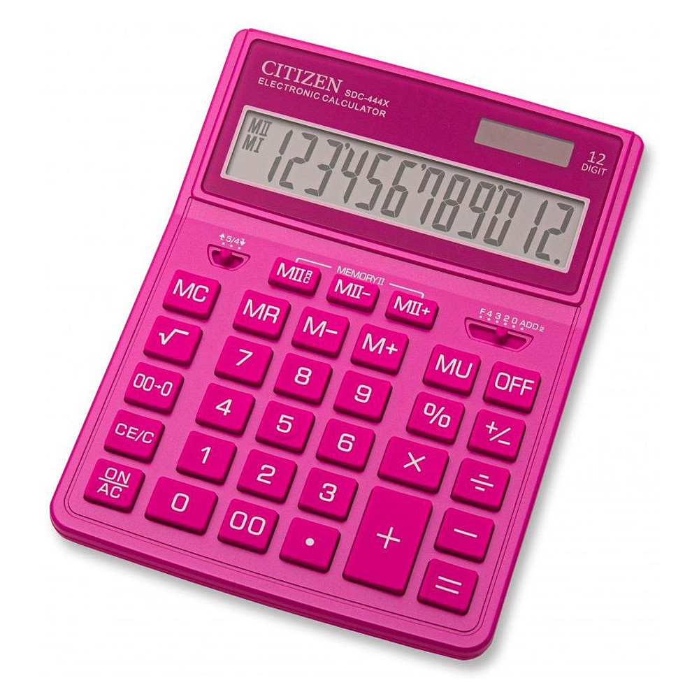 Калькулятор настольный CITIZEN "SDC-444X", 12-разрядный - фото 5 - id-p220766488