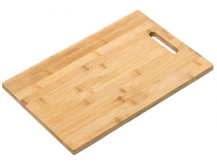 Разделочная деревянная доска бамбук Teza 40-011 из дерева для разделки стейка - фото 1 - id-p220674530