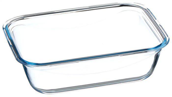 Стеклянная форма для запекания с крышкой PYREX 30х22см прямоугольная стекло маленькая мяса в духовке - фото 3 - id-p220736589