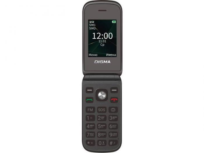 Телефон мобильный раскладной Digma Vox FS241 раскладушка - фото 1 - id-p220757621