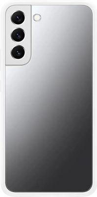 Чехол (клип-кейс) Samsung Frame Cover, для Samsung Galaxy S22+, белый/прозрачный [ef-ms906cwegru] - фото 3 - id-p220449678