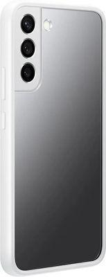 Чехол (клип-кейс) Samsung Frame Cover, для Samsung Galaxy S22+, белый/прозрачный [ef-ms906cwegru] - фото 4 - id-p220449678