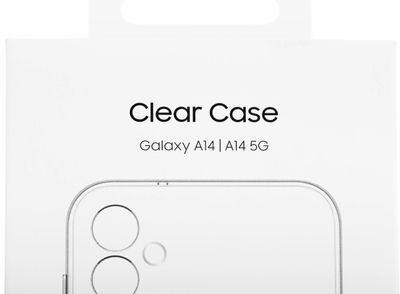 Чехол (клип-кейс) Samsung Clear Сase A14, для Samsung Galaxy A14, прозрачный [ef-qa146ctegru] - фото 10 - id-p220449679