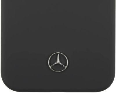 Чехол (клип-кейс) Mercedes liquid silicone, для Apple iPhone 12 mini, серый [mehcp12ssilsg] - фото 9 - id-p220449686