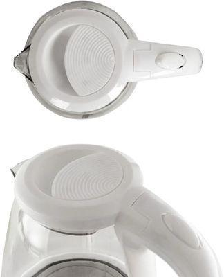 Чайник электрический Supra KES-1856G, 1500Вт, белый и прозрачный - фото 7 - id-p220449714