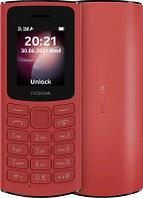 Сотовый телефон Nokia 106 (TA-1564) DS EAC, красный