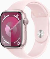 Смарт-часы Apple Watch Series 9 A2980, 45мм, розовый / светло-розовый [mr9g3ll/a]