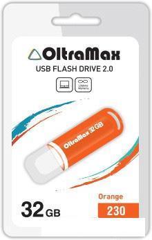 USB Flash Oltramax 230 32GB (оранжевый) [OM-32GB-230-Orange], фото 2