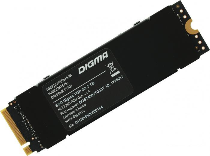 SSD Digma Top G3 2TB DGST4002TG33T - фото 2 - id-p219654425