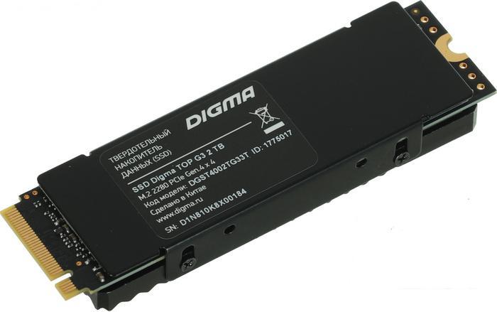 SSD Digma Top G3 2TB DGST4002TG33T - фото 3 - id-p219654425