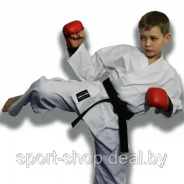 Кимоно каратэ Vimpex Sport "SENTOKI" KR-98-EW белое, размер 0/130, кимоно для карате, детское кимоно - фото 1 - id-p220767306