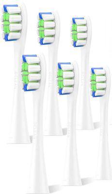 Набор сменных насадкок Контроль зубного налета OCLEAN Professional Clean P1C1 W06, 6шт [c04000186] - фото 1 - id-p220589143