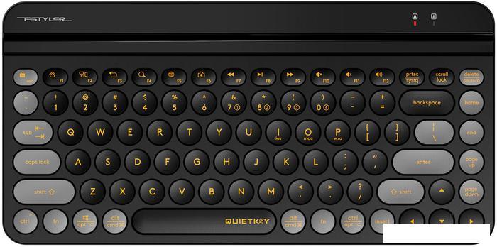 Клавиатура A4Tech Fstyler FBK30 (черная смородина) - фото 1 - id-p220712622