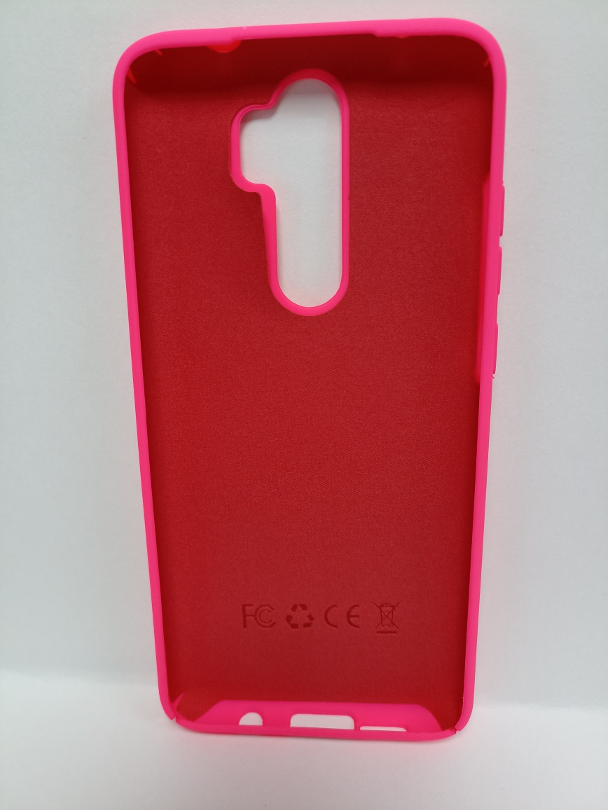 Чехол Xiaomi Redmi note 8 Pro soft touch бежевый - фото 2 - id-p220767332