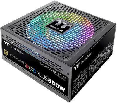 Блок питания Thermaltake Toughpower iRGB Plus (DIGITAL), 850Вт, 140мм, черный, retail [ps-tpi-0850f3fdge-1] - фото 4 - id-p220589197