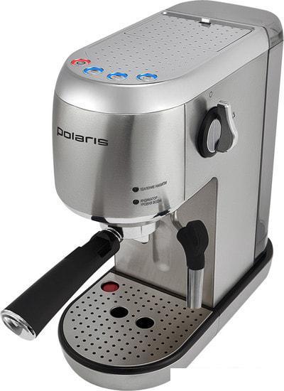 Рожковая помповая кофеварка Polaris PCM 2001AE - фото 2 - id-p220592446