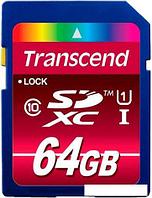 Карта памяти Transcend SDXC UHS-I (Class 10) 600x Ultimate 64GB (TS64GSDXC10U1)