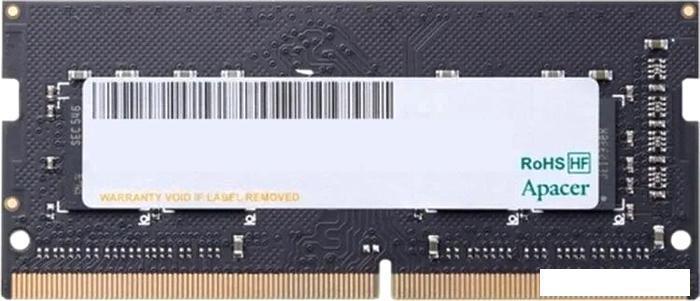 Оперативная память Apacer AS32GGB26CRBBGC 32ГБ DDR4 SODIMM 3200МГц ES.32G2V.PRH, фото 2