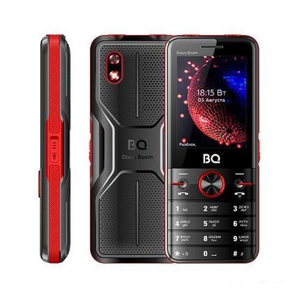 Кнопочный телефон BQ-Mobile BQ-2842 Disco Boom (красный), фото 2