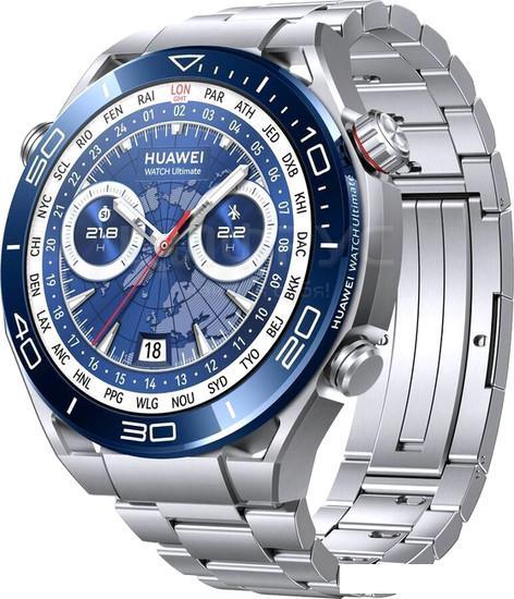 Умные часы Huawei Watch Ultimate (серебристый океан)
