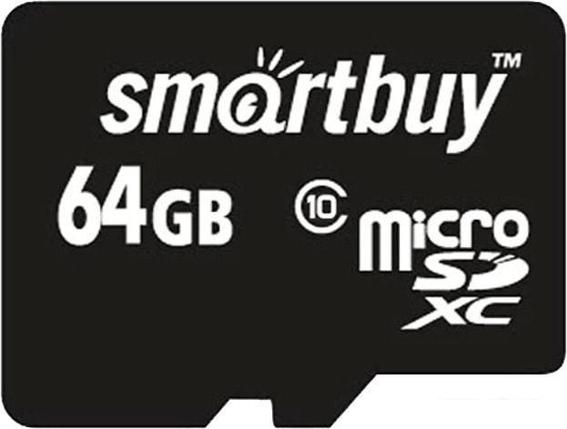 Карта памяти Smart Buy microSDXC SB64GBSDCL10-00LE 64GB, фото 2