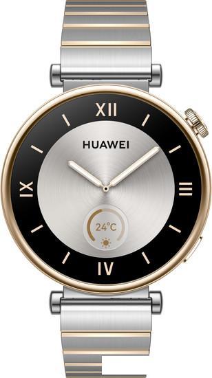 Умные часы Huawei Watch GT 4 41 мм (серебристо-золотой) - фото 2 - id-p220711606