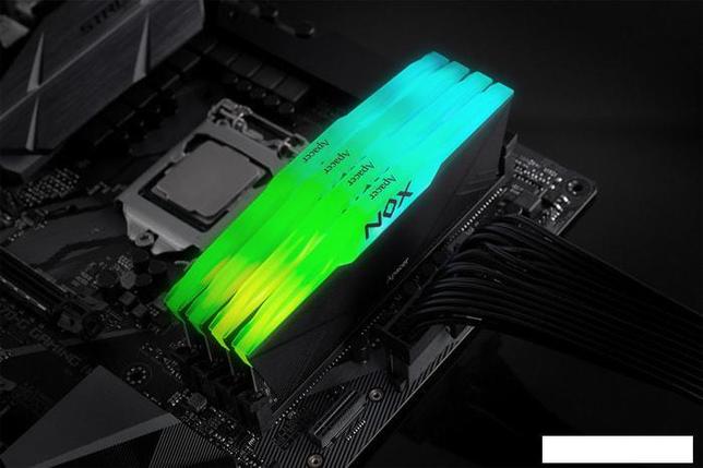 Оперативная память Apacer NOX RGB 16ГБ DDR4 3200 МГц AH4U16G32C28YNBAA-1, фото 2