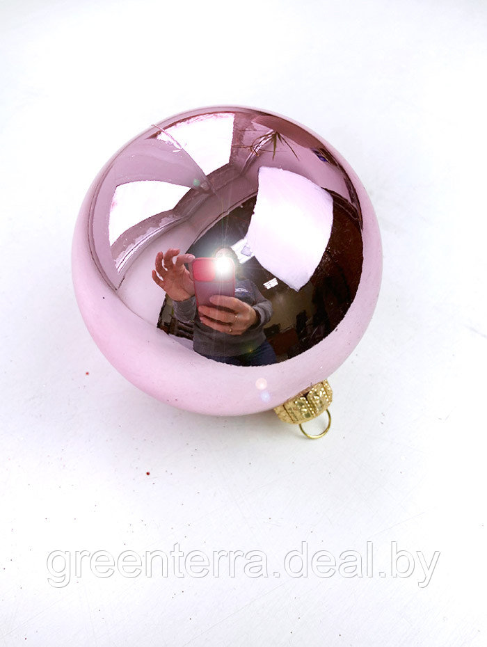 Шары пластиковые, глянцевые розовые - фото 3 - id-p220767565