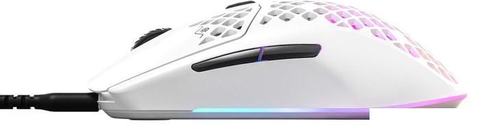 Игровая мышь SteelSeries Aerox 3 2022 Edition (белая) - фото 4 - id-p220292366