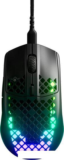 Игровая мышь SteelSeries Aerox 3 2022 Edition (черный) - фото 1 - id-p220292384