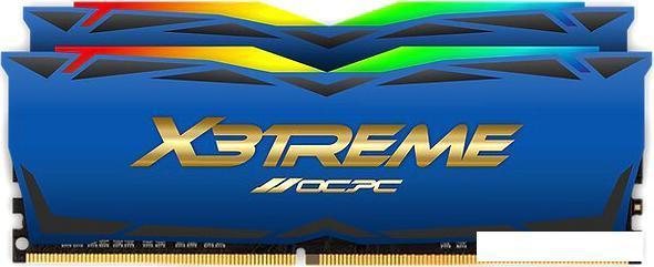 Оперативная память OCPC X3 RGB Blue Label 2x16ГБ DDR4 3600 МГц MMX3A2K32GD436C18BU, фото 2
