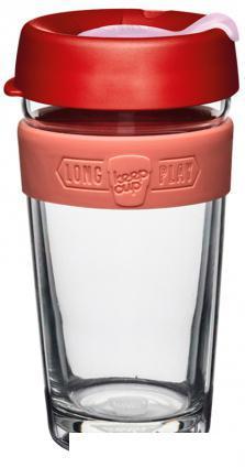 Многоразовый стакан KeepCup Longplay Brew L Azalea 454мл (красный), фото 2