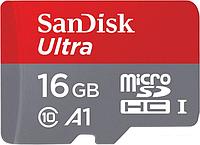 Карта памяти SanDisk Ultra microSDHC SDSQUAR-016G-GN6MN 16GB