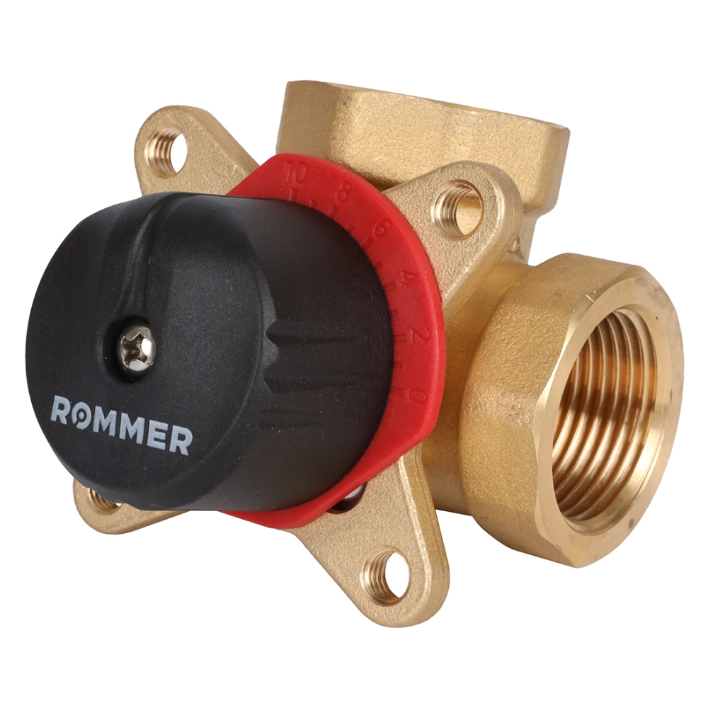 ROMMER 3-х ходовой смесительный клапан 1 KVs 10 - фото 1 - id-p220767398