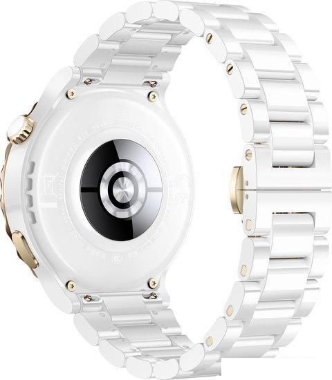 Умные часы Huawei Watch GT 3 Pro Ceramic 43 мм (белый/керамика) - фото 4 - id-p220709884