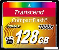 Карта памяти Transcend 1000x CompactFlash Ultimate 128GB (TS128GCF1000)