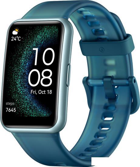 Умные часы Huawei Watch FIT Special Edition (насыщенный зеленый) - фото 1 - id-p220710658