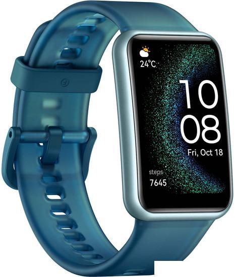 Умные часы Huawei Watch FIT Special Edition (насыщенный зеленый) - фото 6 - id-p220710658
