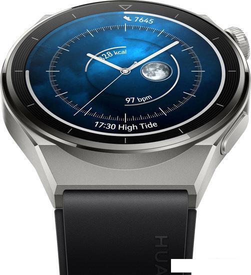 Умные часы Huawei Watch GT 3 Pro Titanium 46 мм (серый/черный) - фото 9 - id-p220709922