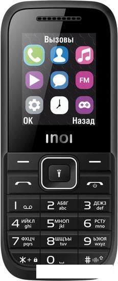 Мобильный телефон Inoi 105 2019 (черный) - фото 2 - id-p220213153
