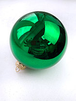 Шары пластиковые, глянцевые зелёные, фото 3