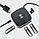 Адаптер - док-станция 9in1 USB3.1 Type-C на RJ45 (LAN) - HDMI 4K - 3x USB3.0 - USB3.1 Type-C - SD/TF, фото 3