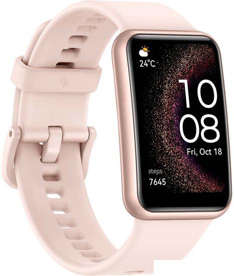 Умные часы Huawei Watch FIT Special Edition (туманно-розовый) - фото 6 - id-p220711799